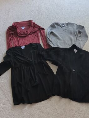 Set Of 4 Maternity Tops